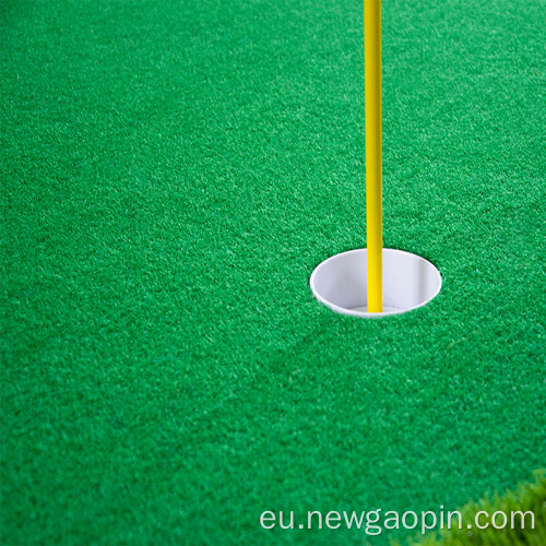 Mini Mat Golf pertsonalizatua Green Outdoor jarriz